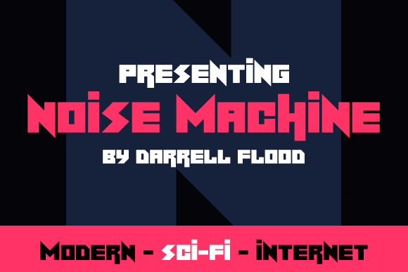 Boost Your Campaign with Noise Machine: A Sci-Fi Font