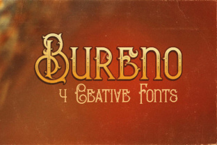 Bureno: A Vintage Display Font for Modern Web Design