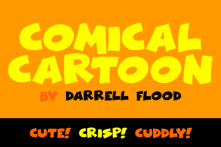Comical Cartoon: A Fun and Whacky Font for Creative Branding