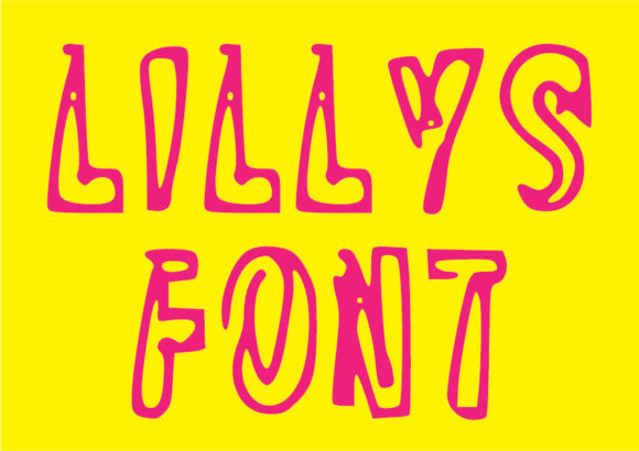 Embrace Creativity with Lilly s Font: A Fun, Childlike Typeface
