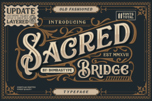 Enhance Your Brand with Sacred Bridge Family Font