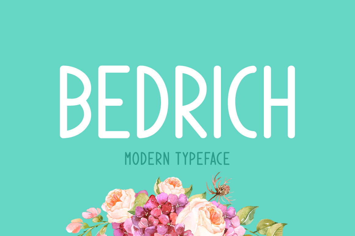 Enhance Your Campaign with Bedrich: A Clean, Smooth Typeface