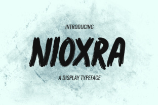 Enhance Your Campaign with Nioxra Display Font