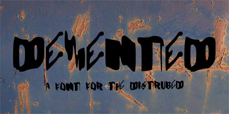 Exploring Demented: A Unique Font for Creative Branding