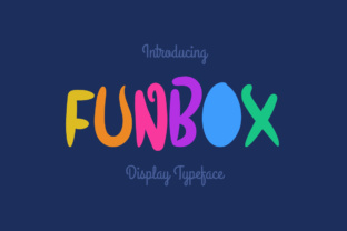 Funbox: A Playful Display Font for Creative Web Design