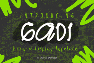 Gadi: A Charming Handwritten Font for Editorial Design