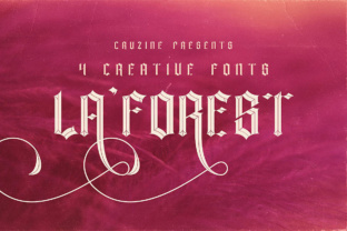 La Forest: The Perfect Gothic Display Font for Marketers