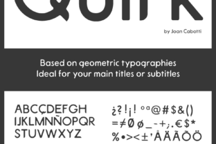 Quirk: A Versatile Font for Creative Branding Projects