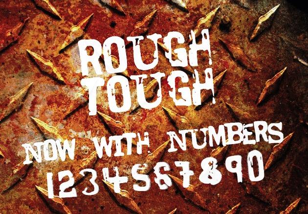 Rough Tough: A Bold Display Font for Eye-Catching Campaigns