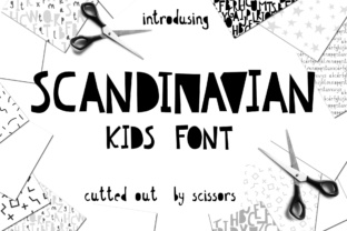 Scandinavian: A Stylish Kids Font for Creative Campaigns