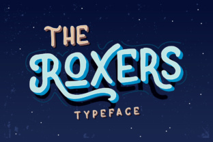 The Roxers: A Handmade Font for Vintage Web Design