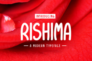 Transform Your Brand with Rishima: A Fun, Quirky Display Font
