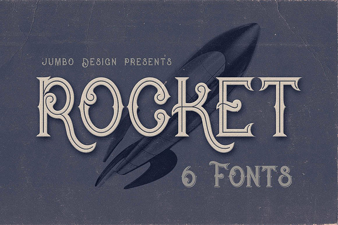 Transform Your Brand with Rocket: A Retro Sci-Fi Display Font