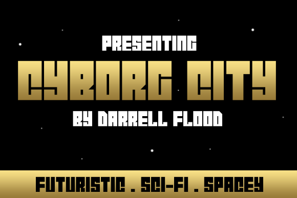 Unleash Futuristic Vibes with Cyborg City Font